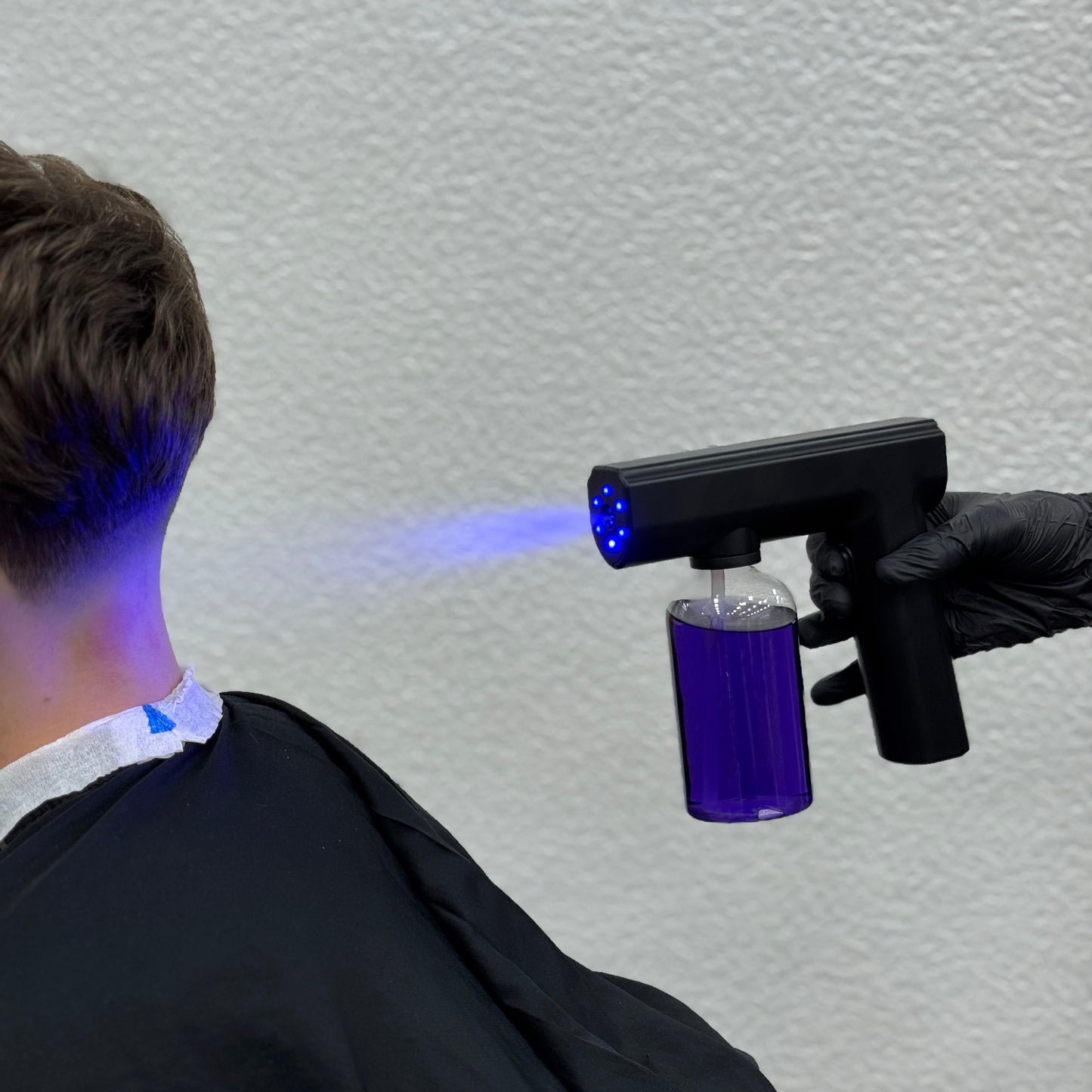 Flair Gun - Sprühpistole für professionelle Aftershave-Hautpflege