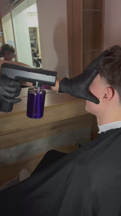 Flair Gun - Sprühpistole für professionelle Aftershave-Hautpflege